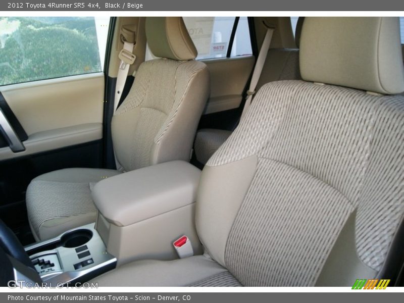 Black / Beige 2012 Toyota 4Runner SR5 4x4
