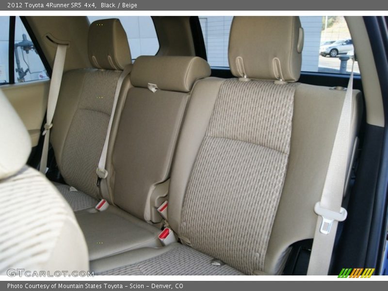 Black / Beige 2012 Toyota 4Runner SR5 4x4