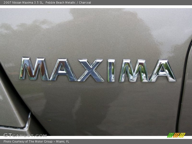 Pebble Beach Metallic / Charcoal 2007 Nissan Maxima 3.5 SL