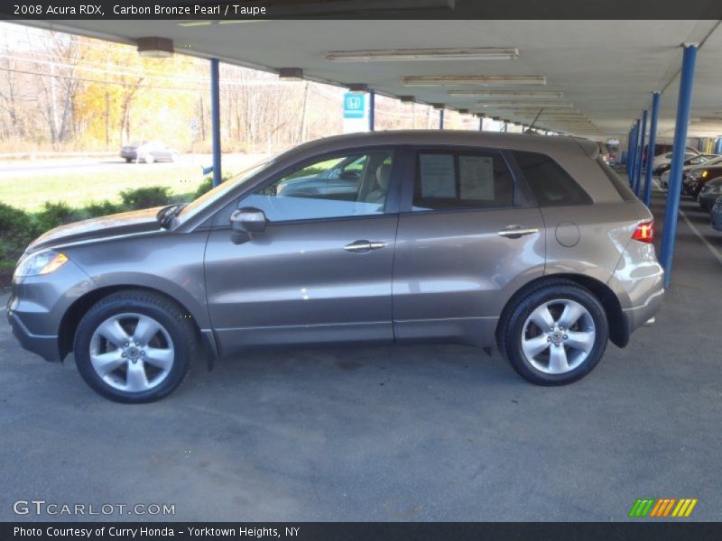 Carbon Bronze Pearl / Taupe 2008 Acura RDX