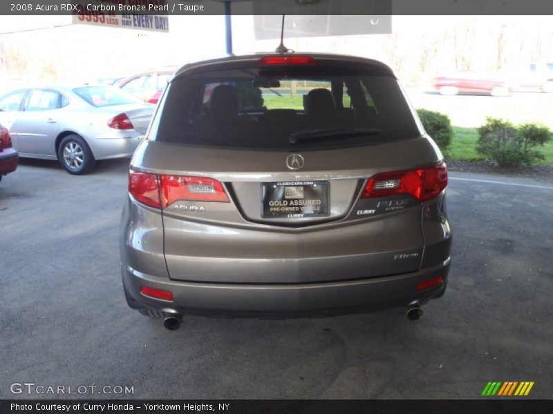 Carbon Bronze Pearl / Taupe 2008 Acura RDX