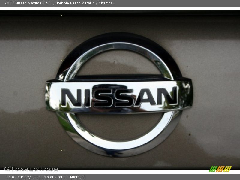 Pebble Beach Metallic / Charcoal 2007 Nissan Maxima 3.5 SL
