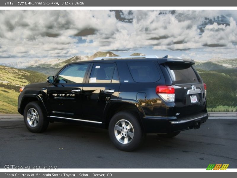 Black / Beige 2012 Toyota 4Runner SR5 4x4