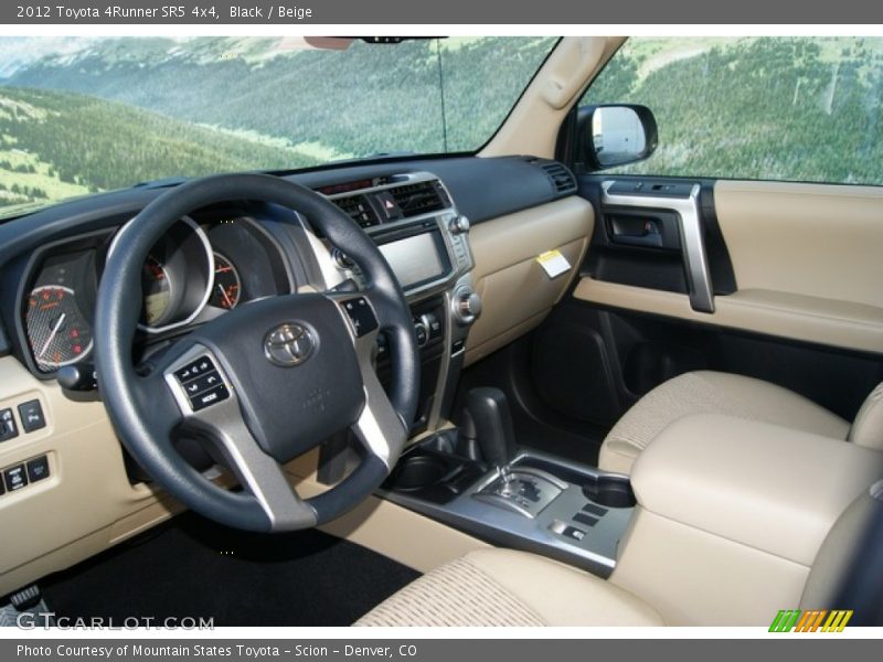  2012 4Runner SR5 4x4 Beige Interior