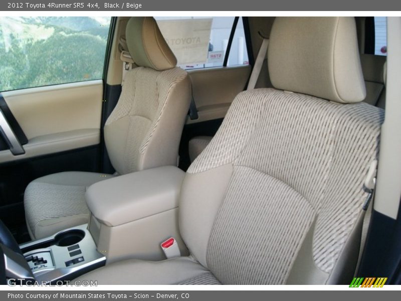  2012 4Runner SR5 4x4 Beige Interior