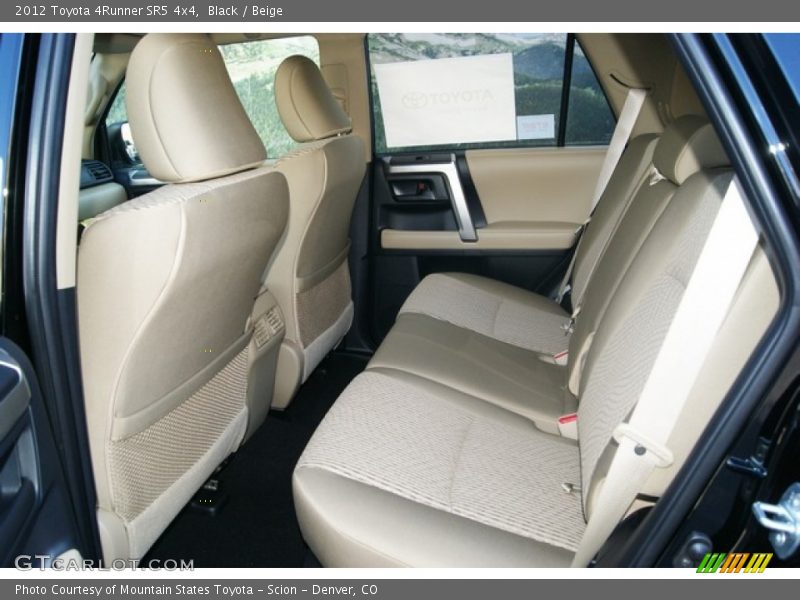  2012 4Runner SR5 4x4 Beige Interior