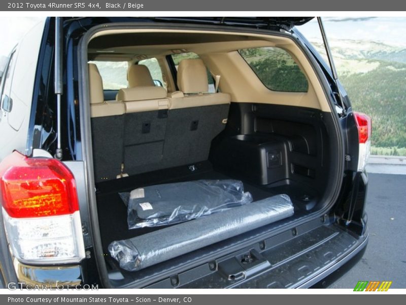 Black / Beige 2012 Toyota 4Runner SR5 4x4