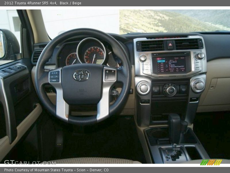 Black / Beige 2012 Toyota 4Runner SR5 4x4