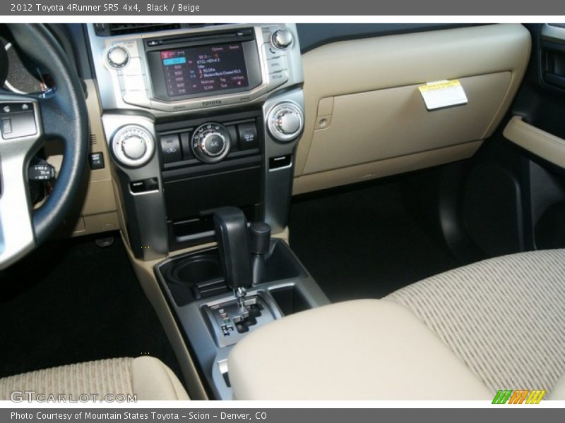 Black / Beige 2012 Toyota 4Runner SR5 4x4