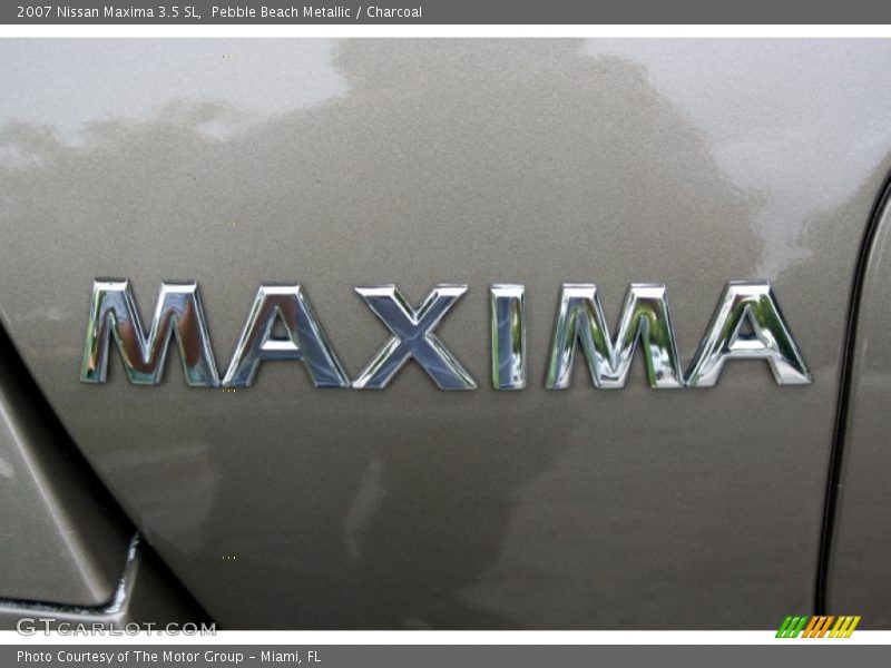 Pebble Beach Metallic / Charcoal 2007 Nissan Maxima 3.5 SL