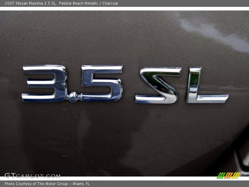 Pebble Beach Metallic / Charcoal 2007 Nissan Maxima 3.5 SL