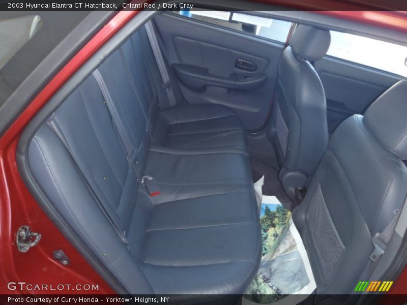 Chianti Red / Dark Gray 2003 Hyundai Elantra GT Hatchback