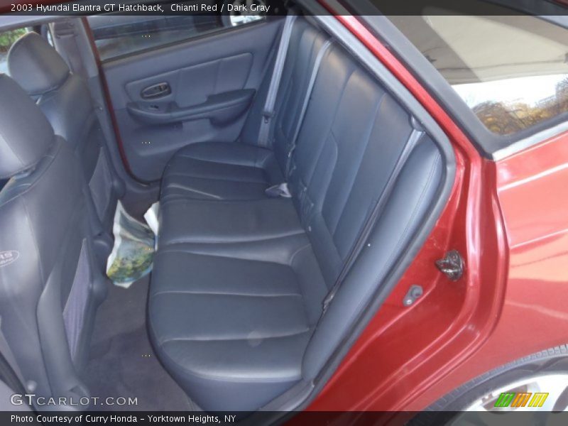Chianti Red / Dark Gray 2003 Hyundai Elantra GT Hatchback