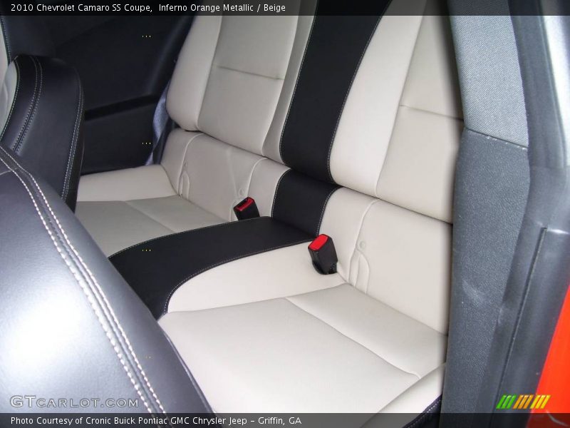  2010 Camaro SS Coupe Beige Interior