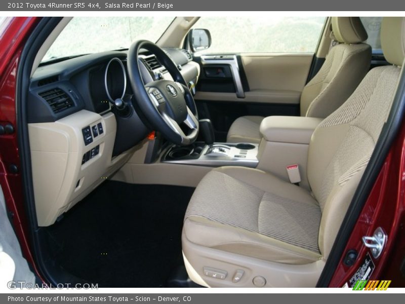  2012 4Runner SR5 4x4 Beige Interior