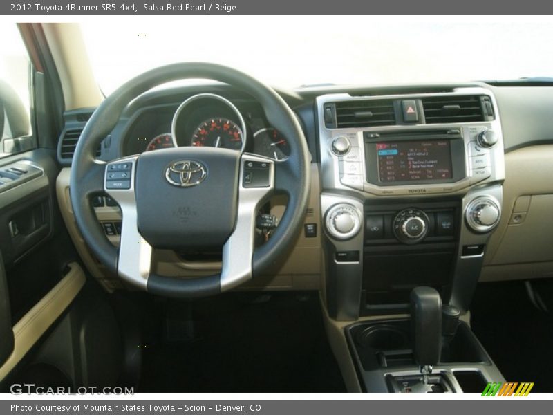 Salsa Red Pearl / Beige 2012 Toyota 4Runner SR5 4x4
