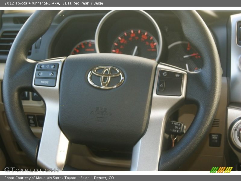 Salsa Red Pearl / Beige 2012 Toyota 4Runner SR5 4x4