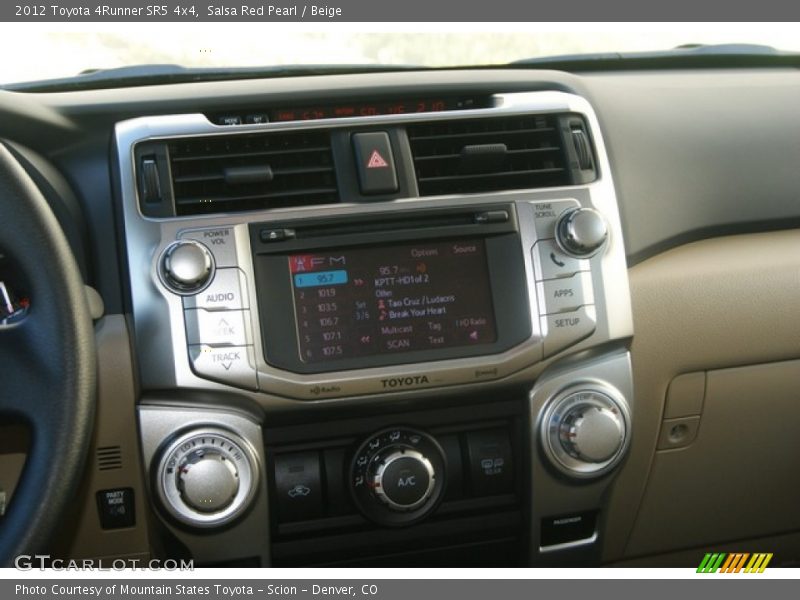 Salsa Red Pearl / Beige 2012 Toyota 4Runner SR5 4x4