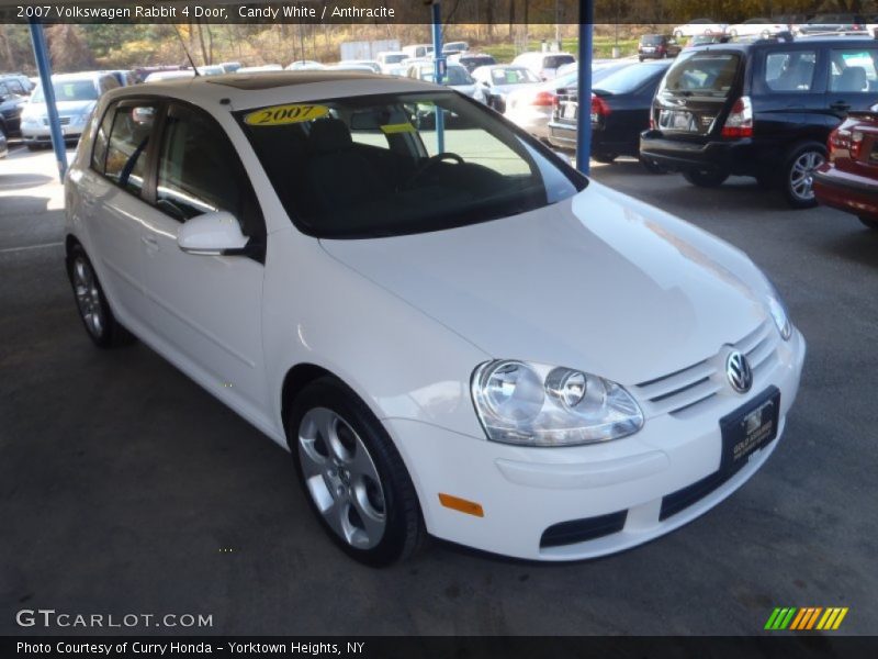 Candy White / Anthracite 2007 Volkswagen Rabbit 4 Door