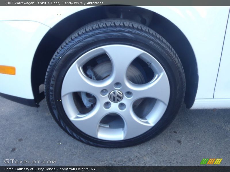 Candy White / Anthracite 2007 Volkswagen Rabbit 4 Door