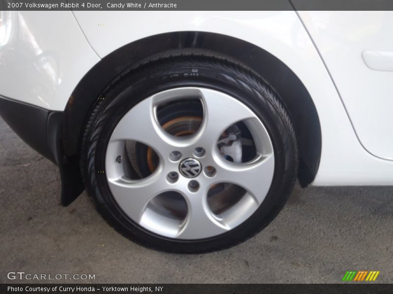 Candy White / Anthracite 2007 Volkswagen Rabbit 4 Door