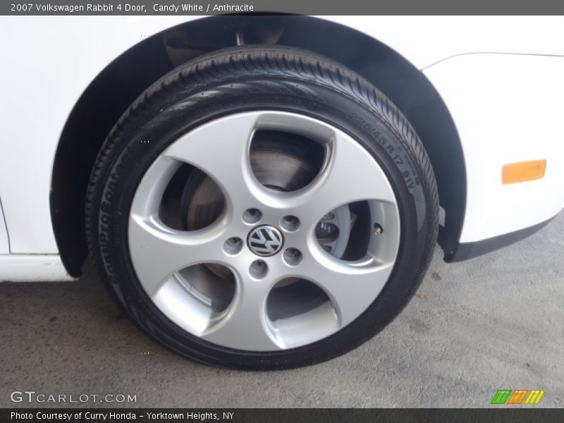 Candy White / Anthracite 2007 Volkswagen Rabbit 4 Door