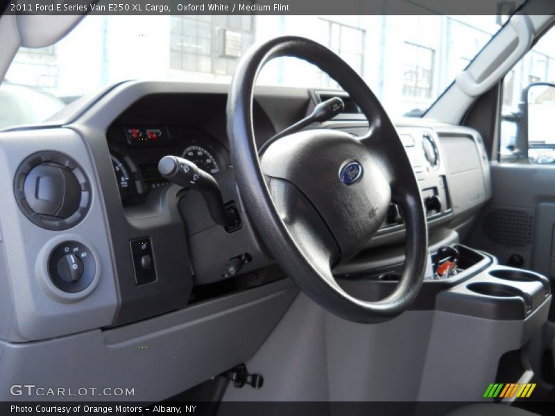 Dashboard of 2011 E Series Van E250 XL Cargo