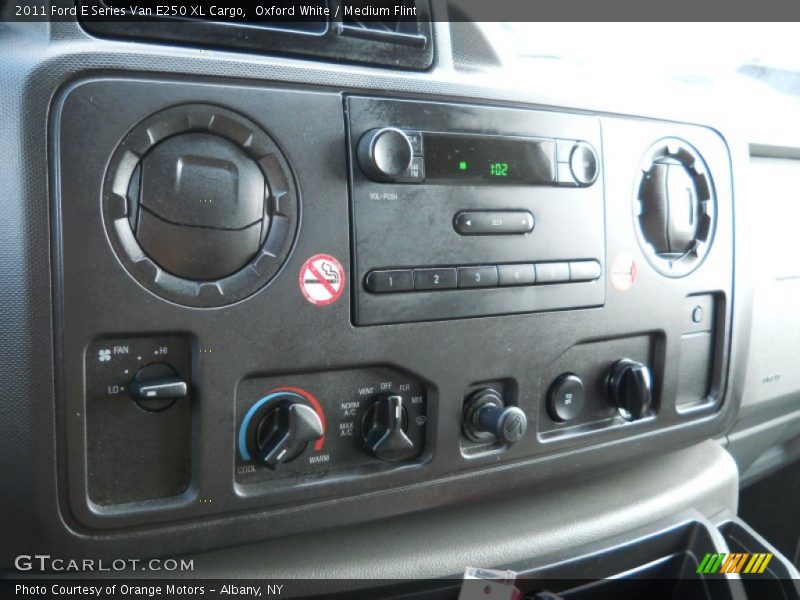 Controls of 2011 E Series Van E250 XL Cargo