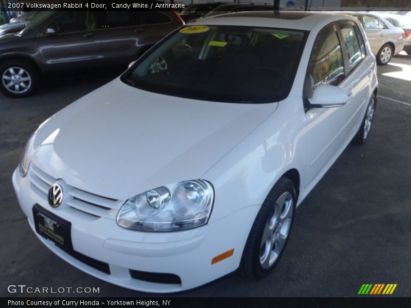 Candy White / Anthracite 2007 Volkswagen Rabbit 4 Door