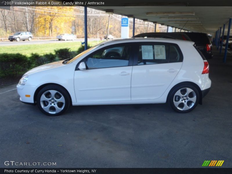 Candy White / Anthracite 2007 Volkswagen Rabbit 4 Door