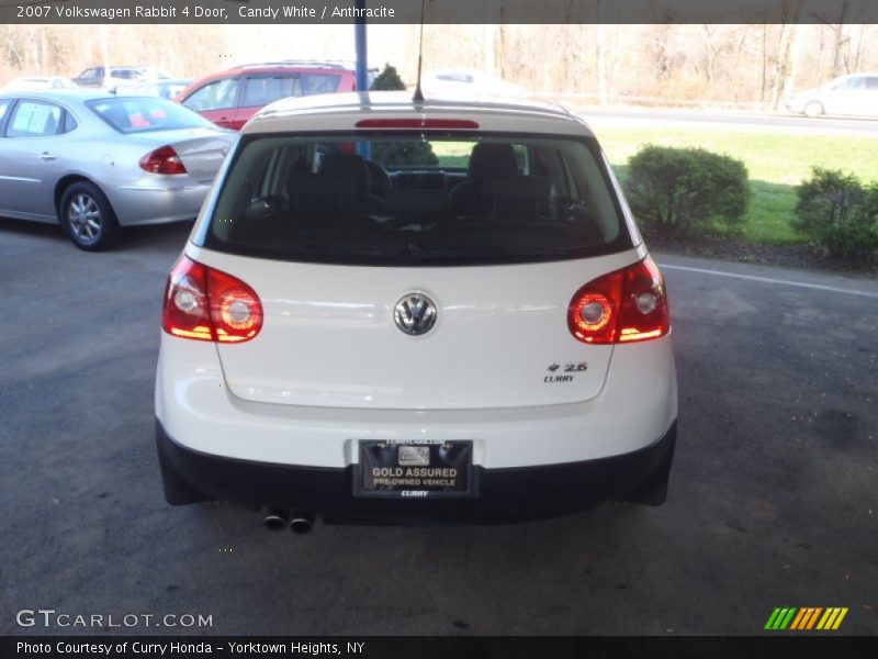 Candy White / Anthracite 2007 Volkswagen Rabbit 4 Door