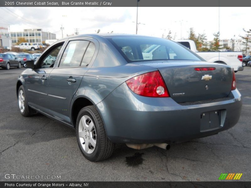 Blue Granite Metallic / Gray 2005 Chevrolet Cobalt Sedan