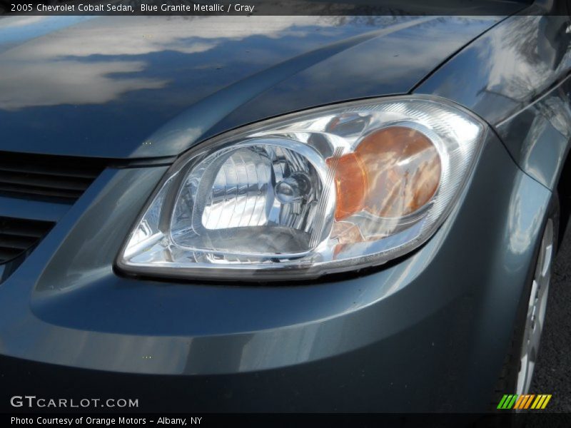 Blue Granite Metallic / Gray 2005 Chevrolet Cobalt Sedan