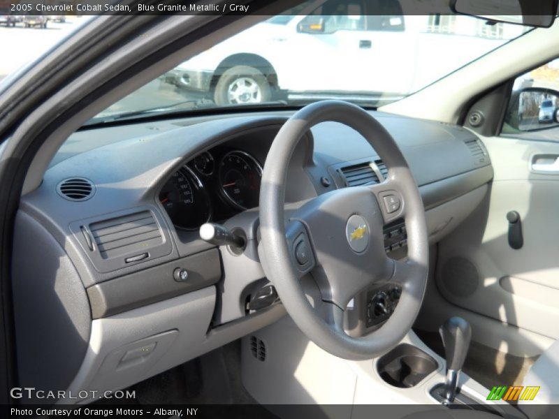 Blue Granite Metallic / Gray 2005 Chevrolet Cobalt Sedan