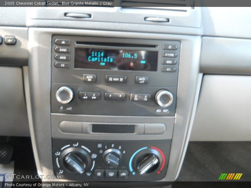 Blue Granite Metallic / Gray 2005 Chevrolet Cobalt Sedan