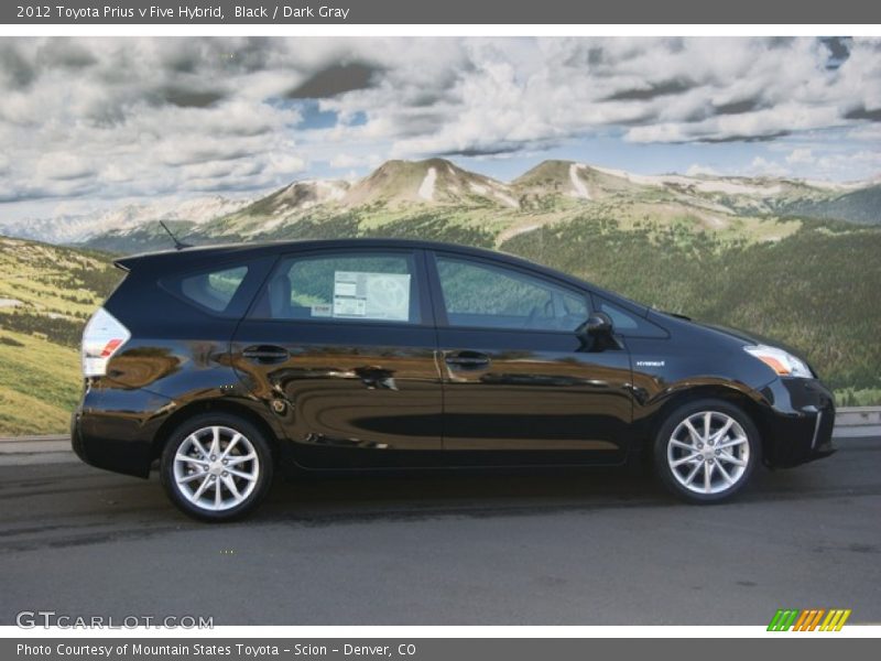  2012 Prius v Five Hybrid Black