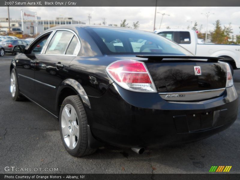 Black Onyx / Gray 2007 Saturn Aura XE