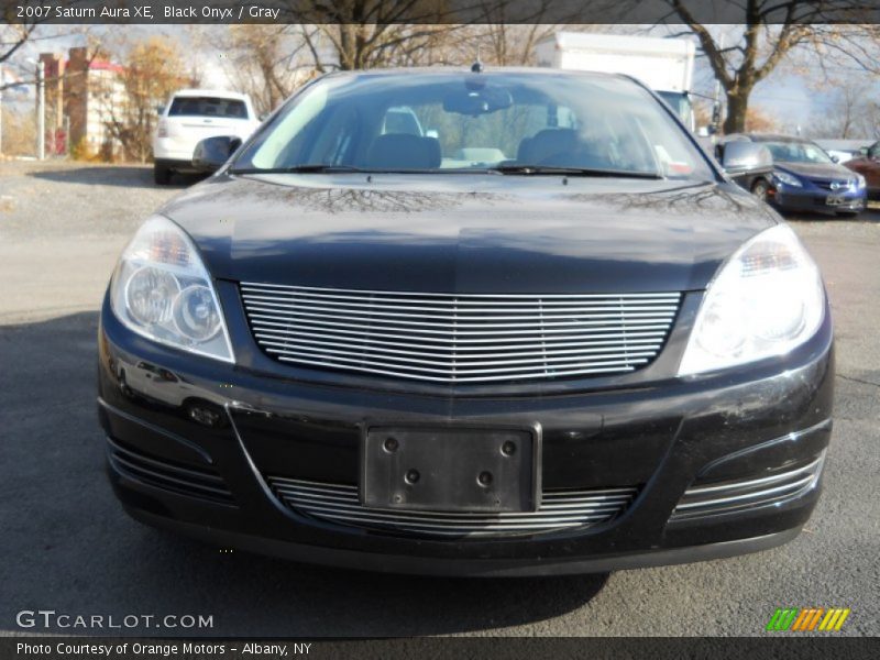 Black Onyx / Gray 2007 Saturn Aura XE