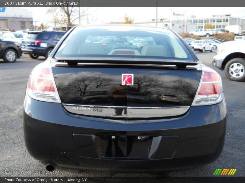 Black Onyx / Gray 2007 Saturn Aura XE