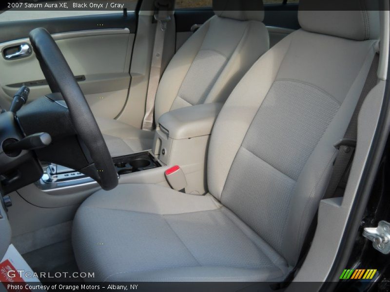 Black Onyx / Gray 2007 Saturn Aura XE