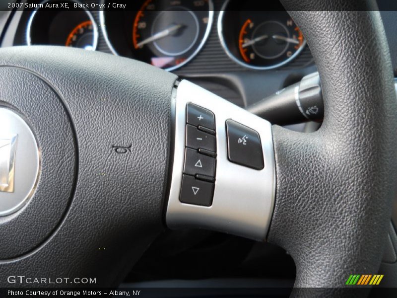 Black Onyx / Gray 2007 Saturn Aura XE