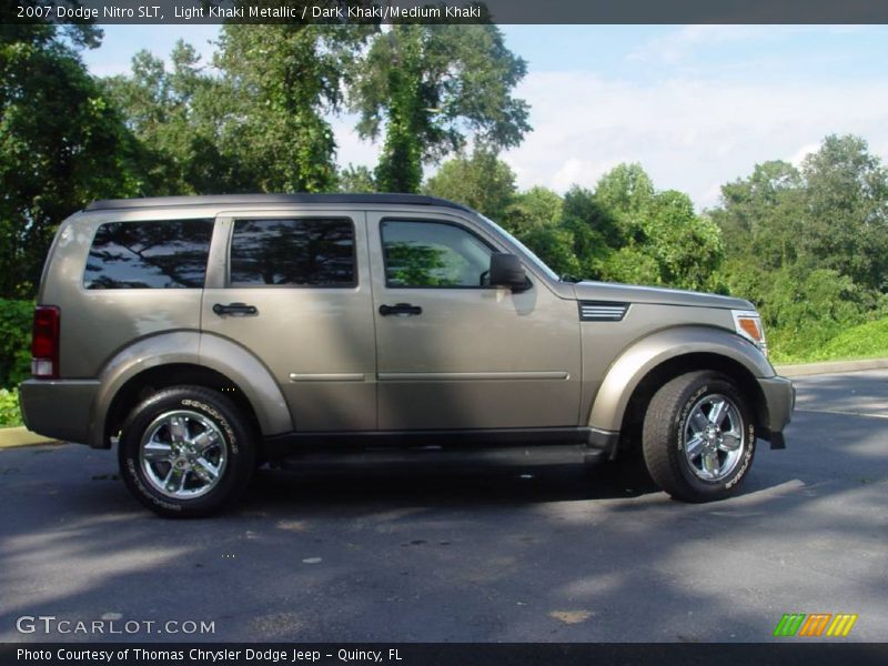 Light Khaki Metallic / Dark Khaki/Medium Khaki 2007 Dodge Nitro SLT