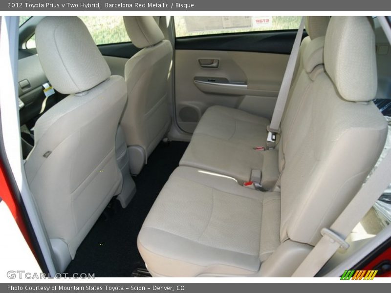 Barcelona Red Metallic / Bisque 2012 Toyota Prius v Two Hybrid