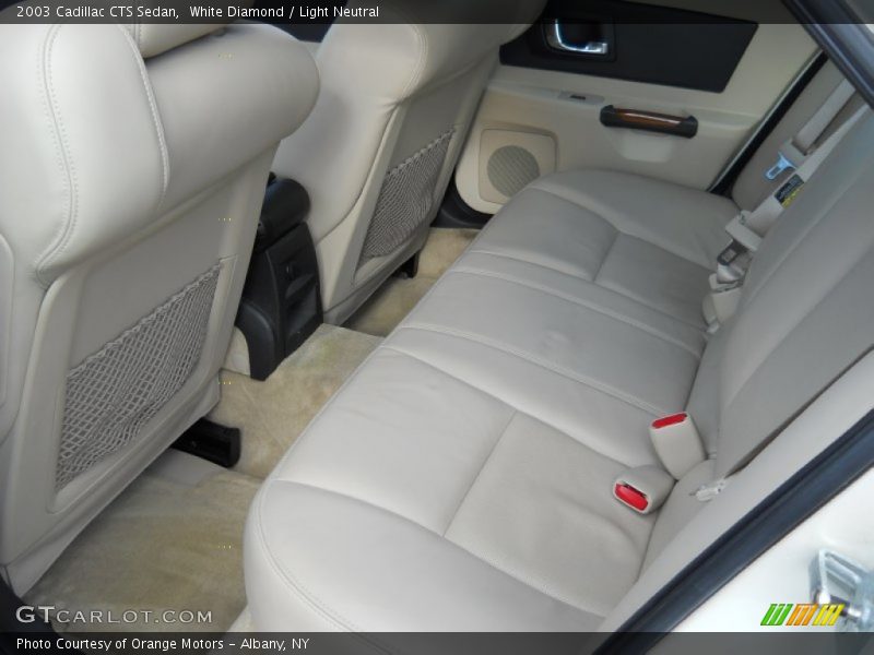 White Diamond / Light Neutral 2003 Cadillac CTS Sedan