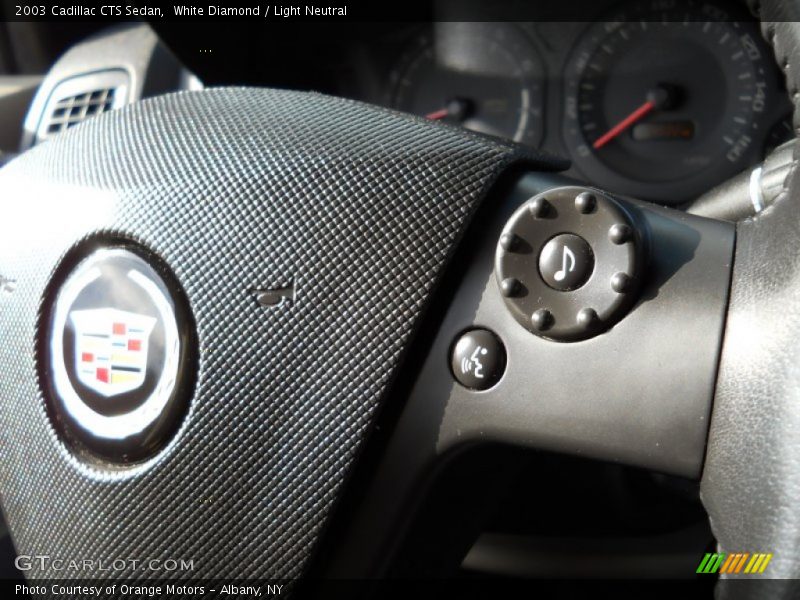 White Diamond / Light Neutral 2003 Cadillac CTS Sedan