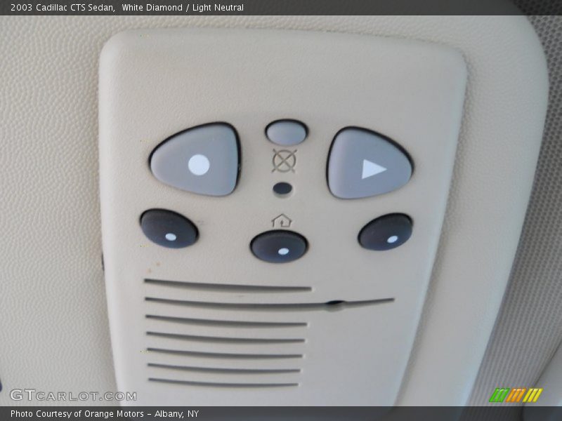 White Diamond / Light Neutral 2003 Cadillac CTS Sedan