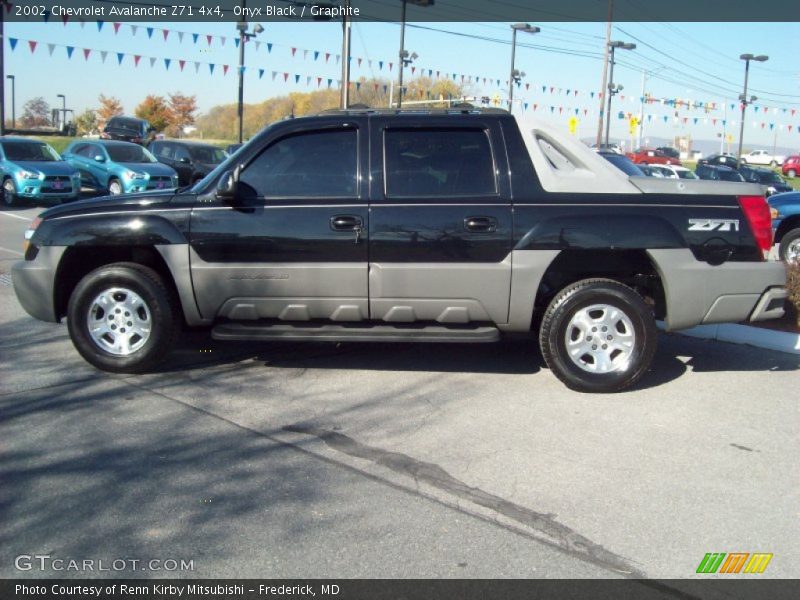 Onyx Black / Graphite 2002 Chevrolet Avalanche Z71 4x4