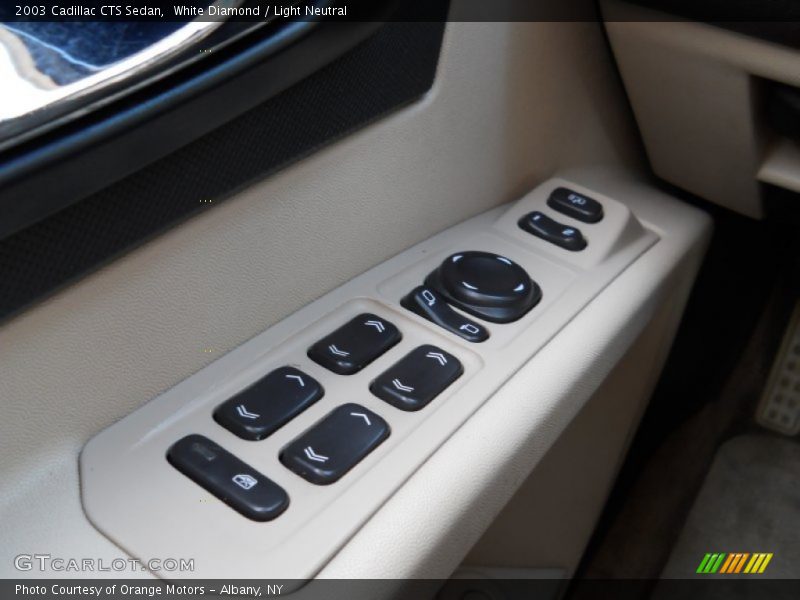 White Diamond / Light Neutral 2003 Cadillac CTS Sedan