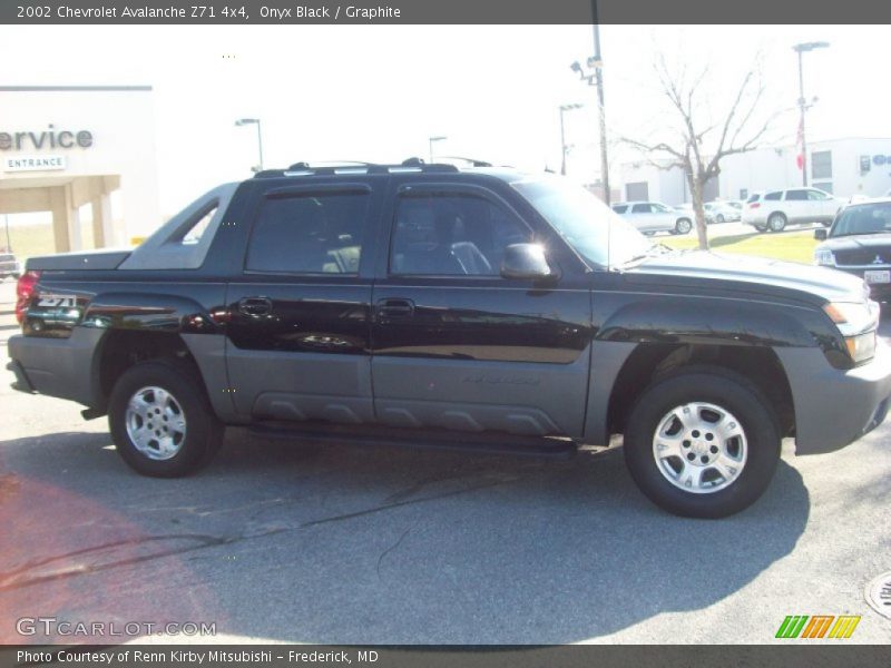 Onyx Black / Graphite 2002 Chevrolet Avalanche Z71 4x4