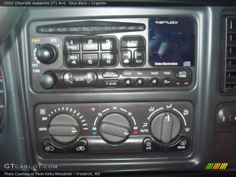 Onyx Black / Graphite 2002 Chevrolet Avalanche Z71 4x4